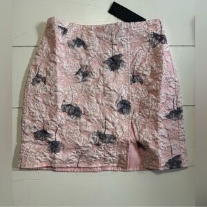 Lulu’s Floral Mini Skirt